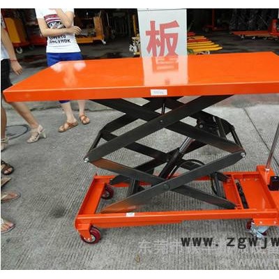 供应东莞厂家承载800KG升高1.5米滚筒液压升降平台