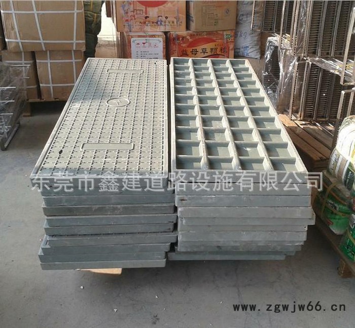 市政 树脂复合材料井盖 1000*1000弱电检查电信电力井盖图1