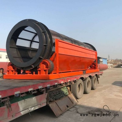 富德30物料砂石筛分设备厂家矿山石头无轴滚筒筛鹅卵石无轴筛分机煤炭建筑垃圾滚筒筛木屑颗粒滚筒筛