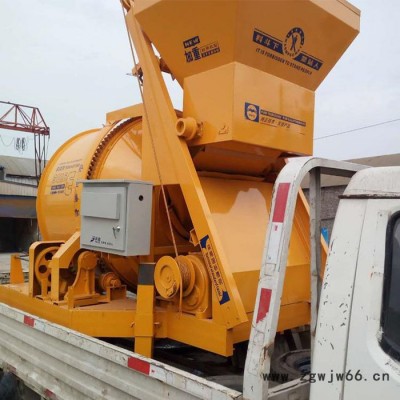 富德250道路修补沥青搅拌机转筒水泥搅拌机大型滚筒搅拌机可移动滚筒搅拌机建筑砂浆搅拌机