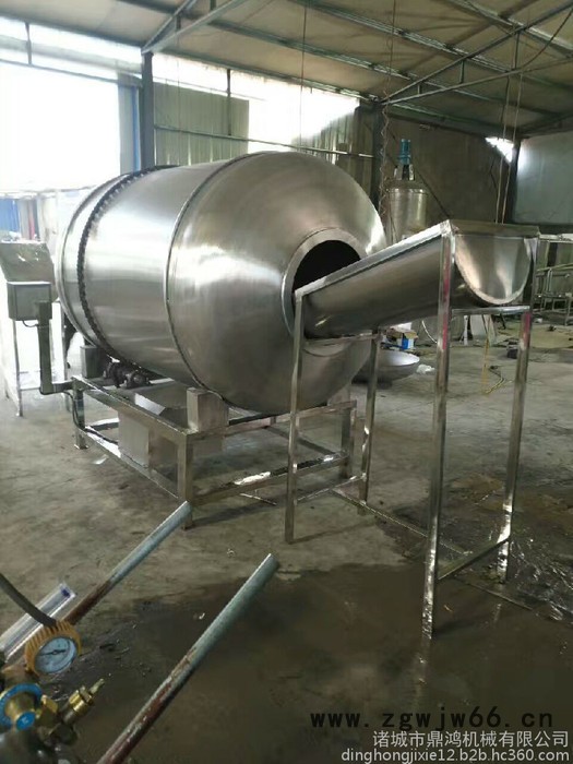 鼎鸿BL-600L剁椒滚筒拌料机 八宝粥滚筒搅拌机 蚕豆调味机 油炸食品调味桶 海带丝拌料机图7