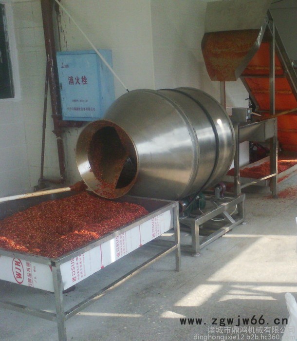 鼎鸿BL-600L剁椒滚筒拌料机 八宝粥滚筒搅拌机 蚕豆调味机 油炸食品调味桶 海带丝拌料机图8