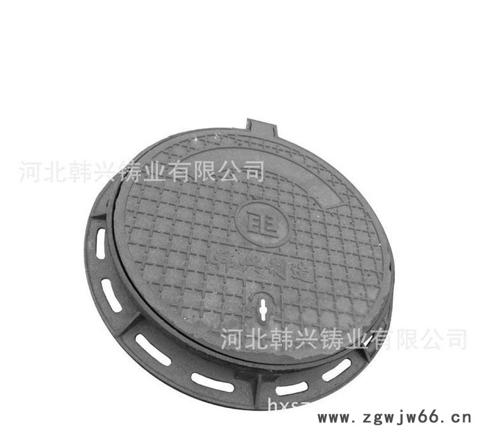 河北韩兴 直销球墨铸铁防盗井盖 电力检查井盖 市政井盖 污水井盖图3
