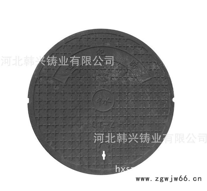 河北韩兴 直销球墨铸铁防盗井盖 电力检查井盖 市政井盖 污水井盖图2