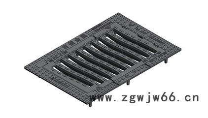 广州吉信井盖吉信井盖球墨铸铁井盖弹性井盖防沉降井盖填充式井盖装饰井盖平入式水篦子侧平结合水篦子一体式水图2