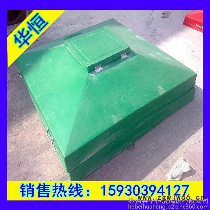 华恒 污水玻璃钢井盖 700mm玻璃钢井盖 圆形玻璃钢井盖加油站承重防爆复合井盖图7