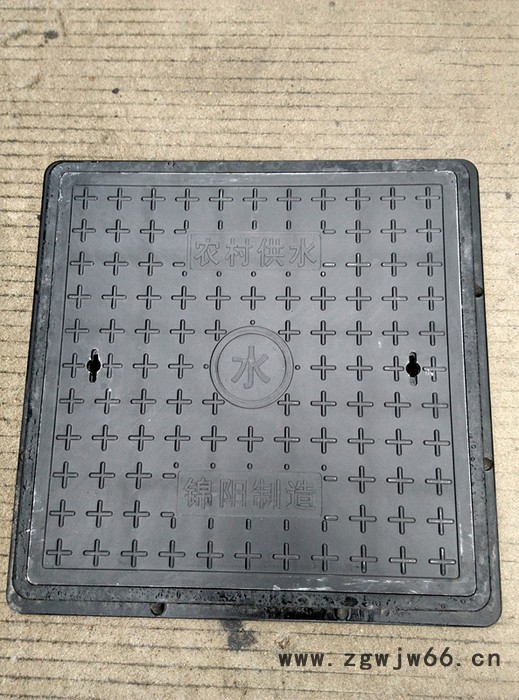 供应江苏盐城锦阳600*600mm井盖  方形复合检查井盖  雨水井盖 燃气井盖**图4