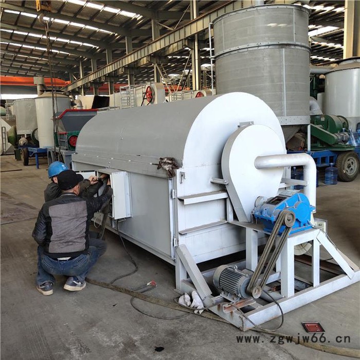 富德500滚筒沙子烘干机设备 家用电加热谷物烘干机豆渣酒糟滚筒烘干机节能环保烘干设备图3