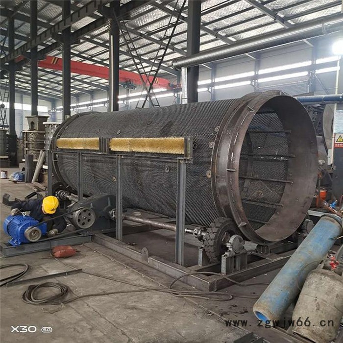 滚筒筛沙机 圆筒筛沙机 无轴筛沙机
