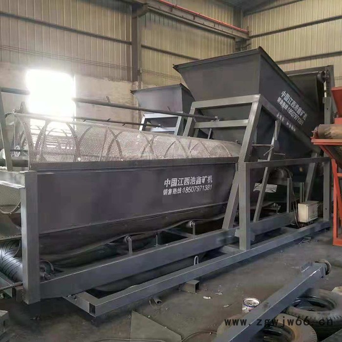 沙场大型筛沙机20/30/50型 滚筒筛沙机移动滚筒筛 筛沙机产量图4