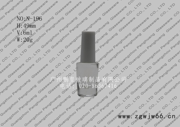 圆形玻璃指甲油瓶 香水瓶，样品瓶 可配毛刷盖子和喷头图3