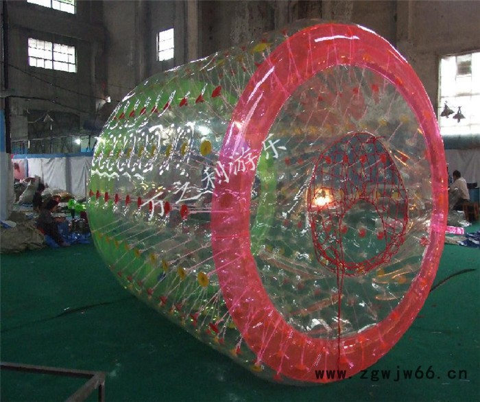 充气水上乐园风火轮滚筒游乐设备充气玩具游乐设备生产 充气水上玩具图4