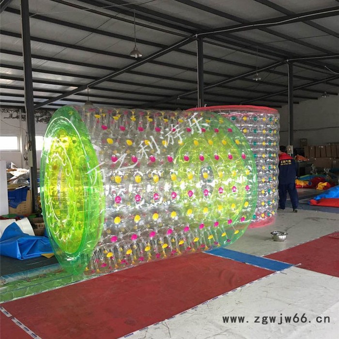 充气水上乐园风火轮滚筒游乐设备充气玩具游乐设备生产 充气水上玩具图7