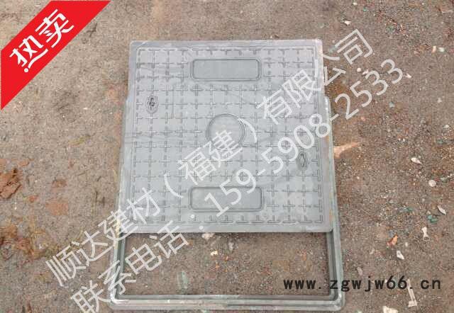 植草井 树脂井盖400*400 树脂复合电力井盖 树脂复合图3