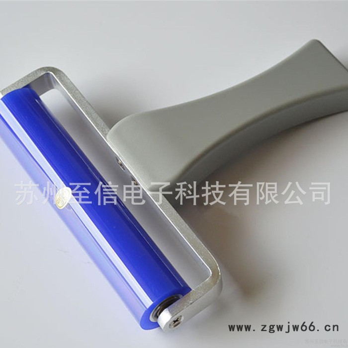 6寸、8寸ABS宽柄矽胶滚轮 矽胶粘尘滚筒 硅胶粘尘滚轮图3