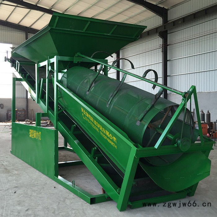 聚恒大型滚筒筛沙机 多型号建筑滚筒筛沙机 工地专用筛沙机 多功能筛选机图8