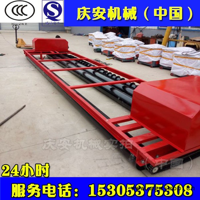 庆安混凝土摊铺机 六辊轴变三滚轴 滚筒式摊铺机**图4