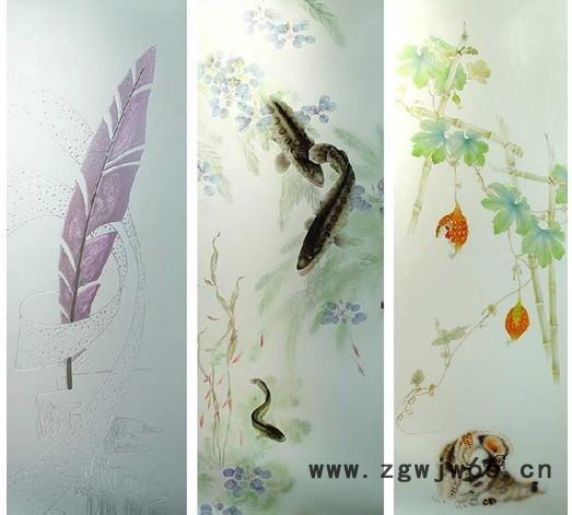 艺术玻璃移门平板打印机 双喷头uv平板打印机深广联彩图3