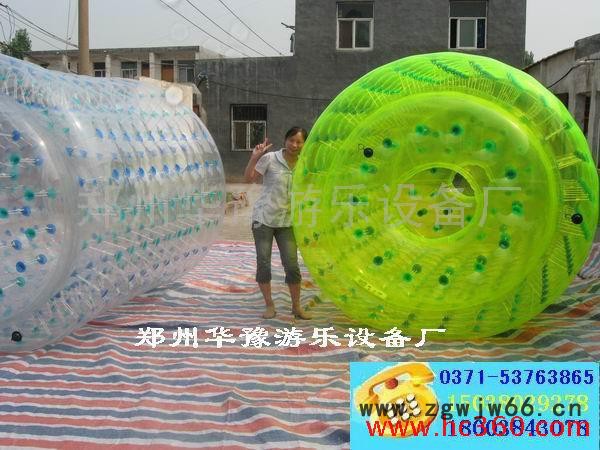 供应华豫2.1*2.4 也可以定做充气玩具，水上滚筒，水上步行球，图7