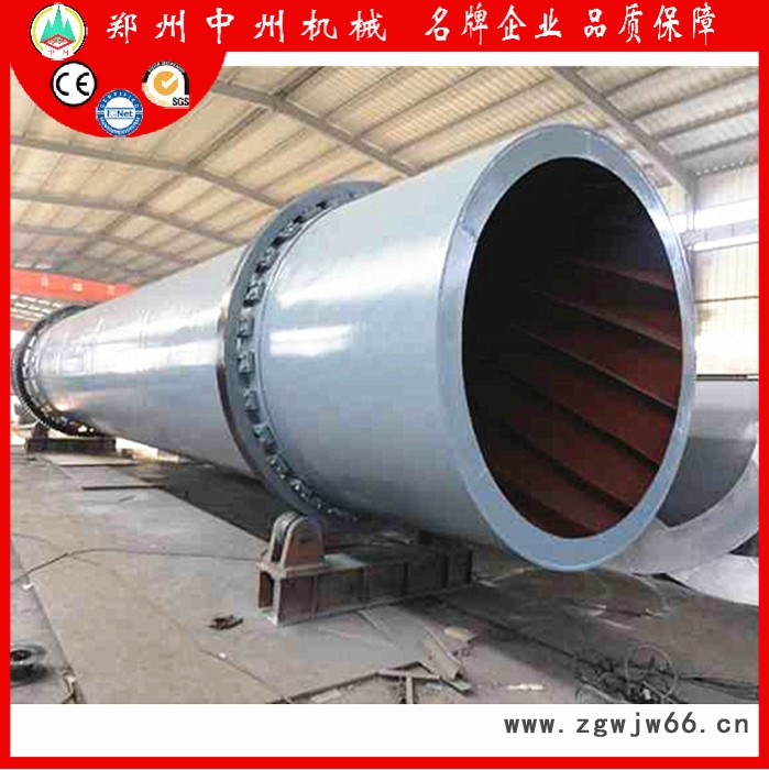 中州GZΦ2400×18000滚筒烘干机 中州牌烘干机机器 金银花烘干机 茶叶烘干机图2