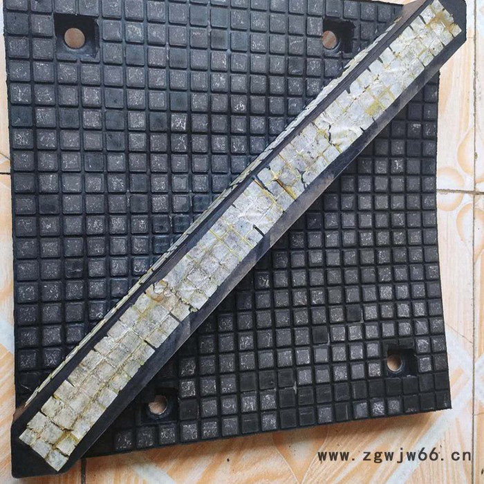 陶瓷橡胶复合衬板 溜槽陶瓷衬板 滚筒陶瓷衬板 佰瑞 厂家批发图4