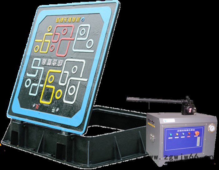 新光智能综合管廊专用井盖:远程控制液压井盖、逃生口井盖、图2