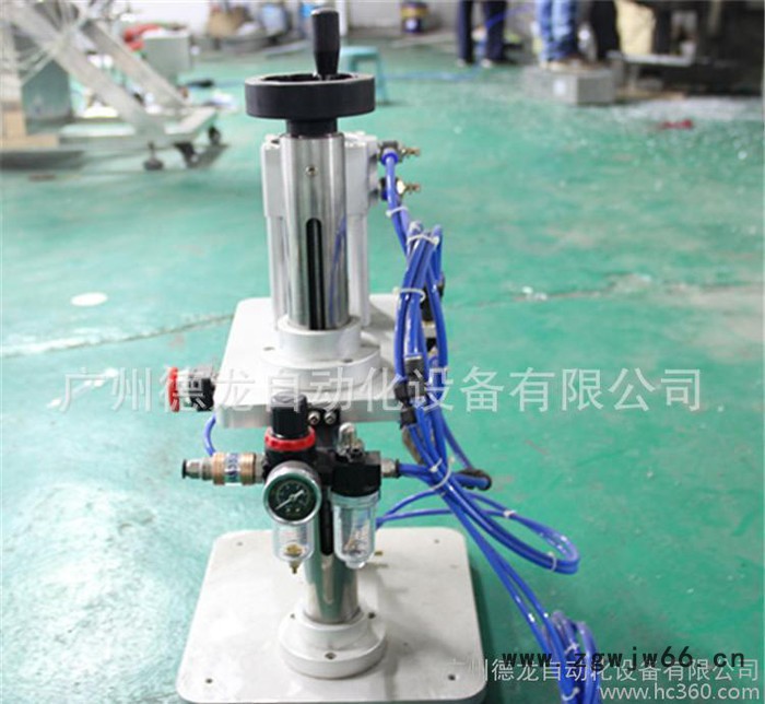 直销 气动封口机 香水瓶玻璃瓶扎盖机 金属盖喷头盖扎盖机图2