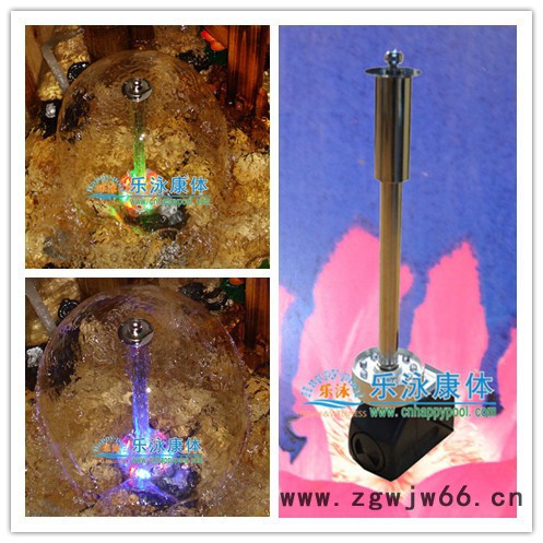 蘑菇小喷泉 园艺水景喷泉设备/喷头 喷泉灯 小型潜水泵 水膜喷泉图2