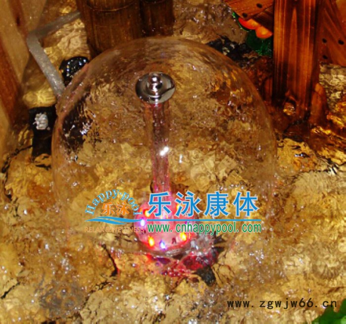 蘑菇小喷泉 园艺水景喷泉设备/喷头 喷泉灯 小型潜水泵 水膜喷泉图4
