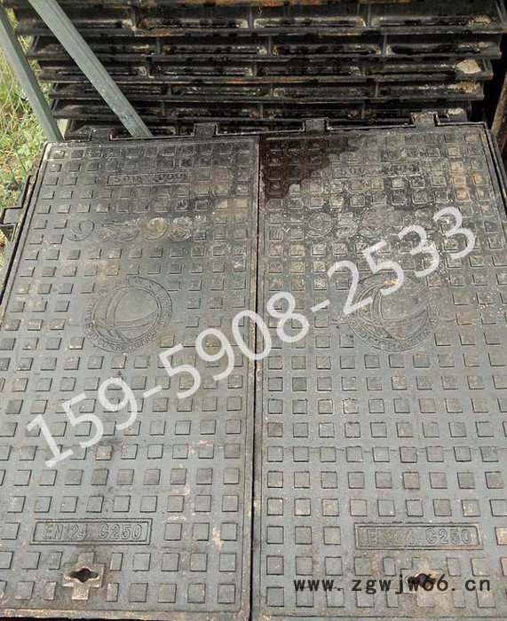 球墨铸铁井盖 铸铁篦子 窖井盖  球墨井盖 阀门井 电缆沟盖图2