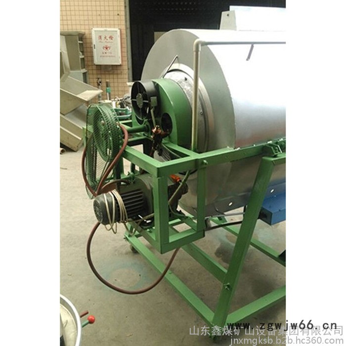 销售小型乌龙茶叶生产线 滚筒烤红绿茶叶杀青机设备图2