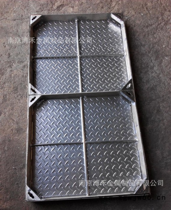 【南京博禾】【井盖】井盖钢格板水沟盖板球接栏杆护栏网图2