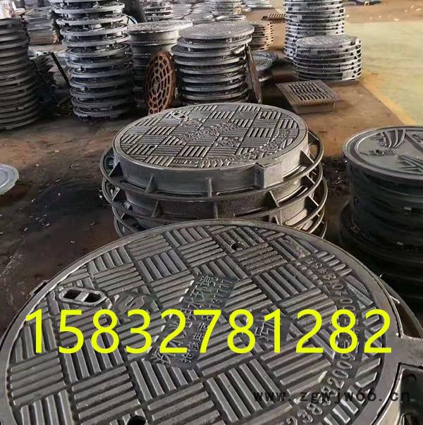 新兴DN700\800球墨铸铁井盖 重型球墨铸铁井盖 雨水篦子图2