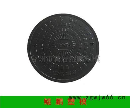 直销700塑料井盖 市政检查井井盖 雨水污水检查井井盖图2