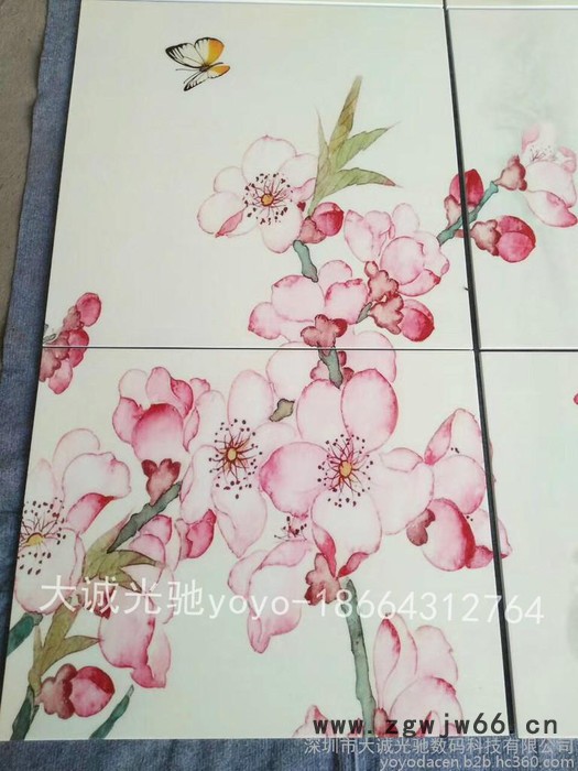 瓷板画打印机浮雕3D效果东芝UV平板打印机喷头质保两年图3