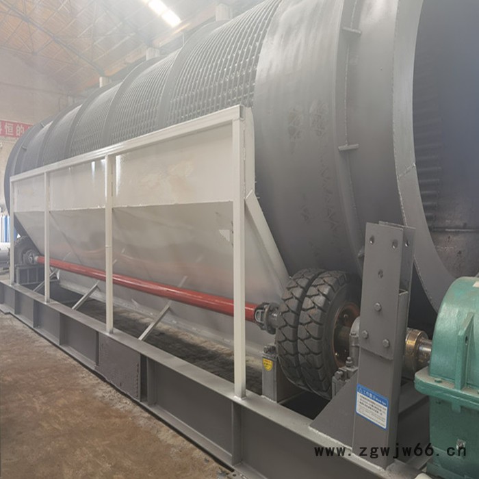 批发价供应筛沙机 无轴筛沙机 移动式滚筒筛沙机设备无轴滚筒筛分机锯末筛分机图6