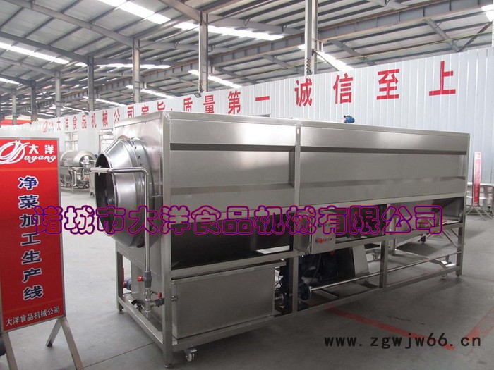 全自动滚筒清洗机|连续式根茎类蔬菜清洗机图6