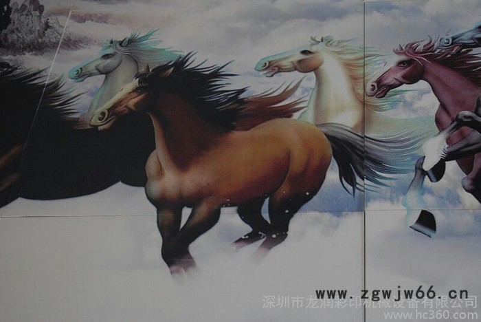 供应龙润UV1313爱普生双喷头丽水瓷砖背景墙打印机什么价格图3