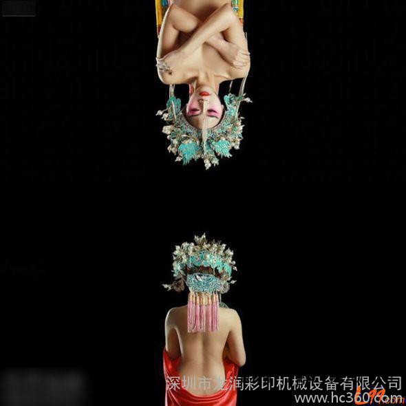 供应龙润UV1313爱普生双喷头丽水瓷砖背景墙打印机什么价格图2