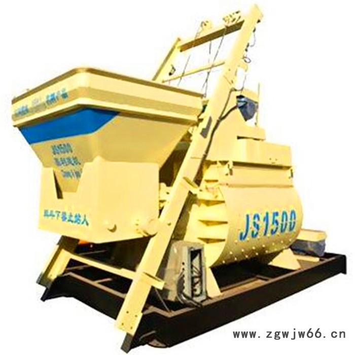 三强机械滚筒式混凝土搅拌机 搅拌机设备 双轴水泥砂浆搅拌机 滚筒式混凝土搅拌机厂家图2