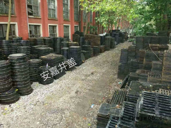 湖南安嘉球墨铸铁井盖污水雨水下水道方形窨井盖盖板400*400图6