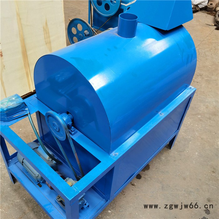 河南凯迪电磁炒料机 200型滚筒炒籽机 花生大豆炒货机价格图4