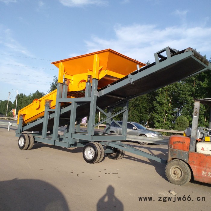 石阔 专业生产大型滚筒筛沙机 移动筛石分离机图3