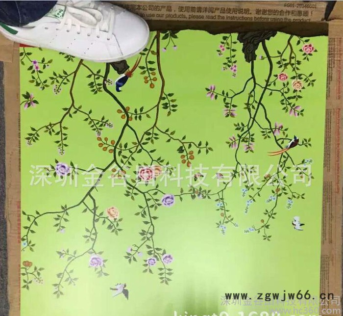 直销平板彩印机UV理光喷头浮雕效果玉壁直接一次打印机图2