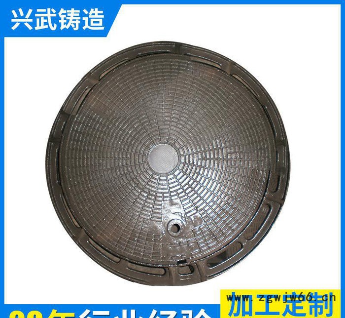 规格 下水道球墨铸铁井盖 球墨铸铁污水井盖图2