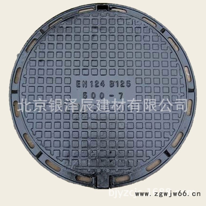 直销球墨铸铁井盖 铸铁井盖 广泛应用于市政建设排水工程系统 银泽辰井盖  井盖尺寸 井盖厂家图5