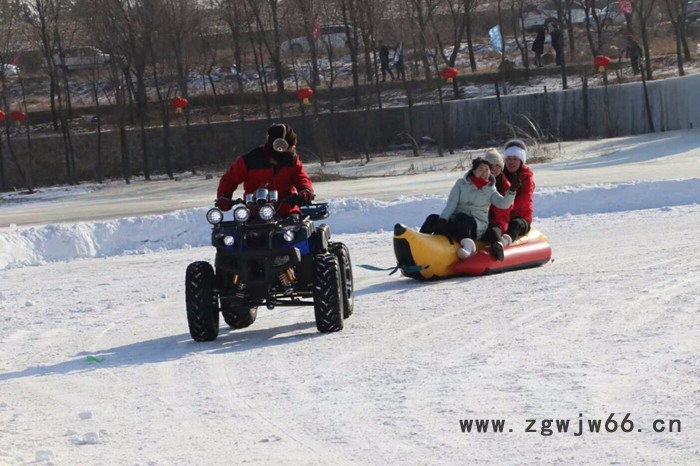 一会儿排成B字型 雪地滚筒 雪地沙滩车 实木陀螺图4