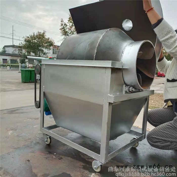 小型炒货机, 滚筒花生 康顺KS 瓜子炒货机图4