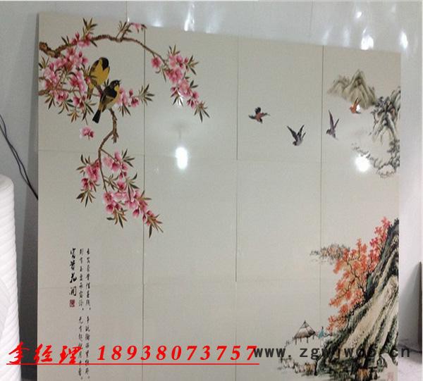 爱普生喷头UV1325瓷砖背景墙印花机图2