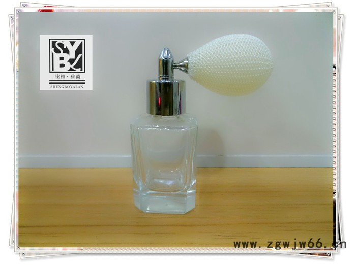 30ml螺口玻璃香水瓶配香水气囊喷头图3